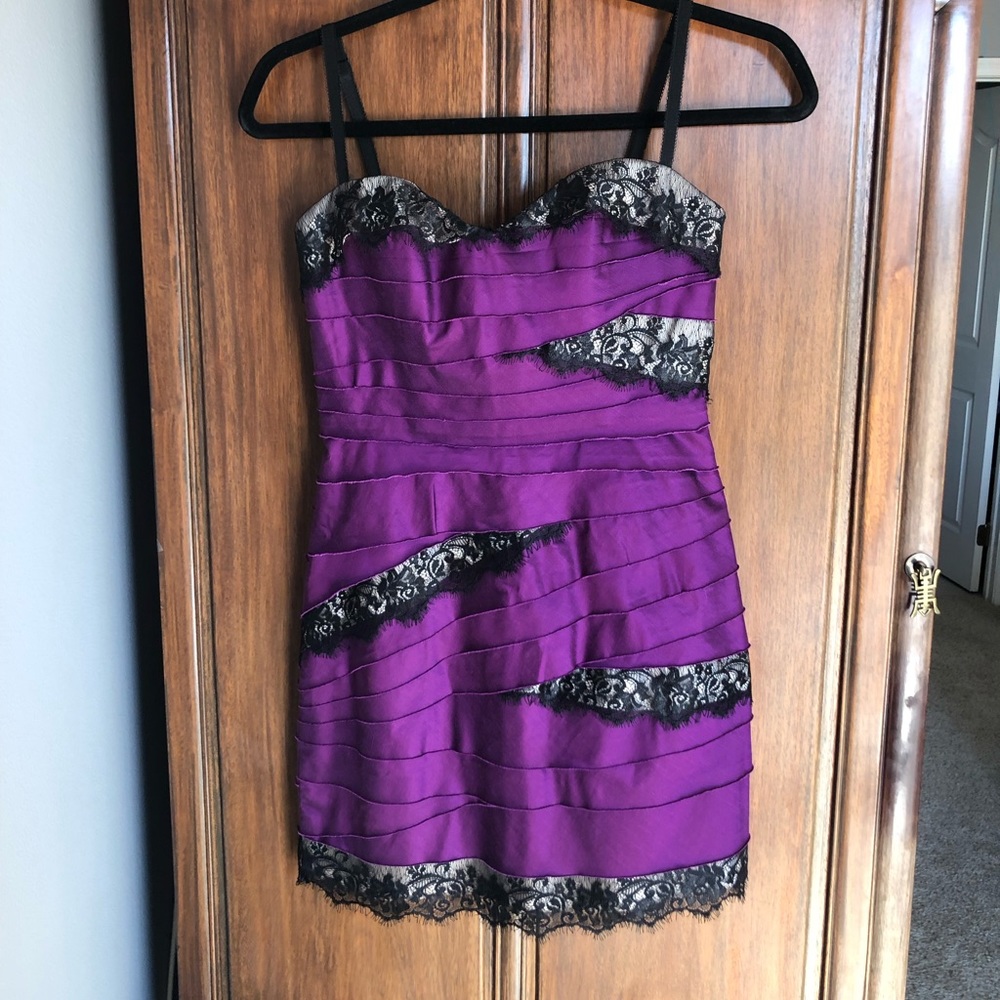 Bebe Purple Dress, size Small.